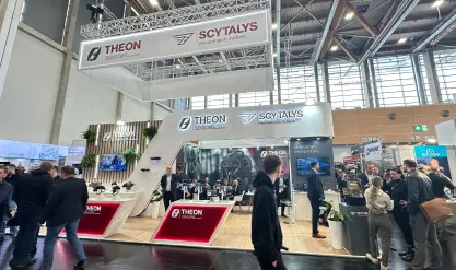 Theon Sensors Deutschland stand Design